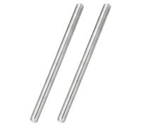 sourcing map 2 varillas totalmente roscadas, M8 x 1 mm, paso 304 de acero inoxidable 304 para mano derecha, varillas de tornillo roscadas de 100 mm/4 pulgadas para anclajes, pernos, perchas
