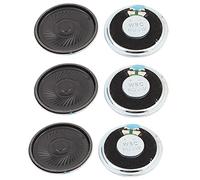 sourcing map 2 W 40 mm de diámetro 8 Ohm altavoz imán interno 6 piezas | 40 mm de diámetro