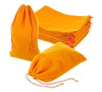 sourcing map 20 bolsas de terciopelo con cordón, 8 x 12 pulgadas, bolsas de terciopelo para joyas, bolsas de regalo para bodas, fiestas, caramelos, joyas, embalaje, organización, almacenamiento, color