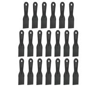 sourcing map 20 espátulas de plástico flexible de 5 cm de ancho, herramienta de raspador de pintura para pegar paneles de yeso, esparcir pintura, arañazos en la pared, color negro