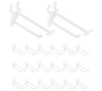 sourcing map 20 ganchos para tablero de clavijas, ganchos de plástico duradero de 3 pulgadas, accesorios organizadores de tablero de clavijas para organización de joyas, almacenamiento de pared, color