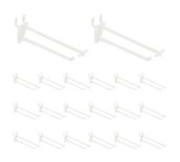 sourcing map 20 ganchos para tablero de clavijas, ganchos de plástico duradero de 5 pulgadas, accesorios organizadores de tablero de clavijas para organización de joyas, almacenamiento de pared, color