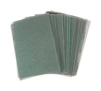 sourcing map 20 hojas de lija de malla de grano 400 de 3 x 4 pulgadas, papel de lija húmedo o seco, almohadillas abrasivas sin polvo para coche, madera, yeso, metal pulido y molienda
