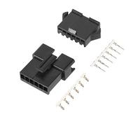 sourcing map 20 Pares Carcasa Conector Jst-SM 2.54Mm 6 Pines Hembra Macho