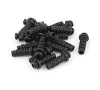 sourcing map 20 Piezas 27mmx7mmx4mm Micro Esguince Alivio Cable Bota Protector