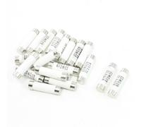 sourcing map 20 Piezas 500V 20A 10x38mm Cilíndrico Cerámico Tubo Fusibles Eslabones R015 RT14 RT18 RT19