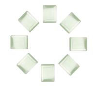 sourcing map 20 piezas de diamantes de imitación rectangulares puntiagudos, 8 x 10 mm, mini diamantes de imitación transparentes puntiagudos cuadrados facetados, cuentas de cristal para hacer joyas