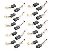 sourcing map 20 Piezas Eléctrica Herramienta Repuesto Pieza 14mm x 8mm x 5mm Motor Carbono Escobilla
