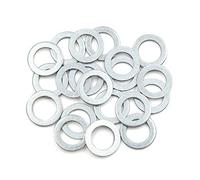 sourcing map 20 unids Aceite de Motor Arandelas de presión Juntas de Tapones de Drenaje 14mm ID. 22mm od. para Auto