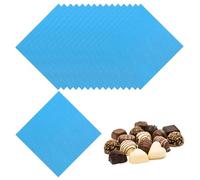 sourcing map 200 envoltorios de papel de aluminio para caramelos (12 x 12 cm), envoltorios cuadrados de chocolate de 4.7 x 4.7 pulgadas, papeles de envoltura de dulces para embalaje de alimentos