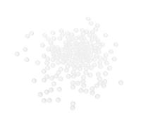 sourcing map 200 espaciadores de puerta de armario de panel elevado, estabilizadores de bola de silicona de 1/8 pulgadas (3 mm), parachoques para alineación de puerta de armario, distribución del