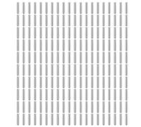 sourcing map 200 pasadores de 1 mm x 5 mm, acero inoxidable 304 cilíndricos de soporte para estantes de ubicación, elementos de sujeción para estanterías, gabinetes, componentes de muebles (GB119