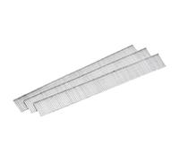 sourcing map 2000 clavos de calibre 18, clavos de acabado recto de 9/16 pulgadas de longitud, clavos de acero al carbono galvanizado para construcción de carpintería, color azul plateado