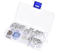 sourcing map 20mm x 15mm x 10mm, 17mm x 15mm x 10mm, 16mm x 15mm x 7mm, TO-220 Aluminio Disipador térmico Kit para Refrigeración Transistor Diodos