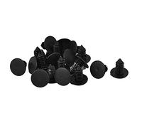 sourcing map 20Pcs 18mm Grapas Remaches De Coche Para Parachoques guardabarros 9mm Agujero