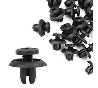 sourcing map 20Pcs 20mm Remache de Paragolpes Guardabarros Vehículo 9mm Cierre 8mm Agujero