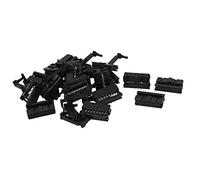 sourcing map ® 20pcs FC-16P 16Pin 2,54mm Tono ISP JTAG Enchufe Conector para Cable de Cinta Plana