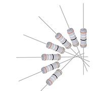 sourcing map 20uds 3W 3 vatios Resistencia de Película de óxido de metal de Cable Axial 39 Ohm ±5% de tolerancia