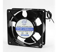 sourcing map 220-240VAC 0.14A 2-hilos Marco Metal Axial Ventilador 120mmx120mmx40mm