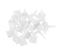 sourcing map 25 espaciadores adhesivos para PCB, separadores aislados de nailon adhesivo para soporte de placa PCB, altura de soporte de 0.43 pulgadas, se adapta a agujeros de PCB de 3 mm a 3.2 mm