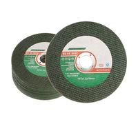 sourcing map 25 ruedas de corte de disco de corte de 16 mm x 107 mm x 1,2 mm, 80 m/s, de acero inoxidable, ruedas de corte de metal para amoladora angular, color verde