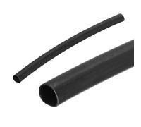 sourcing map 25 tubos termorretráctiles de 7,9 mm, impermeables, 3:1 de doble pared, con forro adhesivo marino, tubo termorretráctil industrial, envoltura de cableado de 0.5 pies 5/16 pulgadas, negro