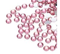 sourcing map 25000 unidades de diamantes de imitación de resina rosa oscuro SS16 de 4 mm sin termoadhesivos para manualidades, diseño, vasos, ropa, maquillaje, arte de uñas