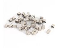 sourcing map 250V 12A F12AL Rápido Soplado Vidrio Tubo Fusibles 5 x 20mm 20Uds