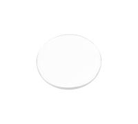 sourcing map 25mm Diámetro Reloj Cristal Zafiro Cristal Lente, Redondo Plano 1mm Grosor Reemplazo Piezas para Relojero Reparación Transparente