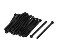 sourcing map 25Pcs M4 x 60 mm Tornillo Hexagonal Socket Head Cap Tornillos