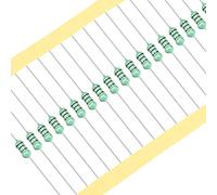 sourcing map 25uds 0410 Color Anillo Inductor 100uH 0.5W Axial RF Choque Bobina Inductor
