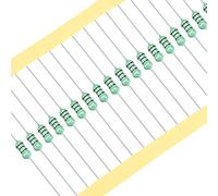 sourcing map 25uds 0512 Color Anillo Inductor 10uH 1W Axial RF Choque Bobina Inductor