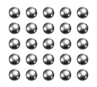 sourcing map 25uds Precisión Bolas Acero Inoxidable 304 con Diámetro 11/32" para Rodamientos.