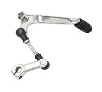 sourcing map 28cm Plateada Palanca de Cambio para Moto Gn 12,5mm Agujero