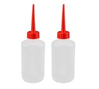 sourcing map 2Pcs 250ml Gel Pegamento Industrial La Botella De Plástico De Aceite De Dispensación De Líquidos