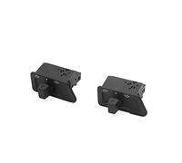 sourcing map 2Pcs 3 Pinnes Interruptor Plástico Negro de Luz Intermitente para la Moto GY6125