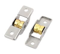 sourcing map 2pcs 3mm Ranura 11 mm Diámetro rueda Sliding Muebles de guillotina Puertas Eje Ventana Polea