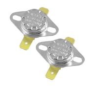 sourcing map 2pcs 85C NC Temperatura Controlada Cerámica Termostato KSD301 para para Microondas Horno Calefacción Eléctrica Motor