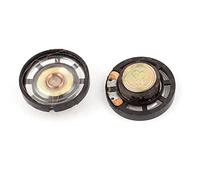 sourcing map 2pcs Imán Externo Altavoz de 0,25W 8 Ohm para Juguetes de telefonía 29 mm de diám
