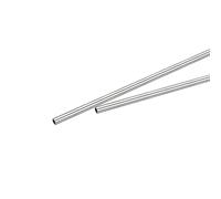 sourcing map 2Pcs Inoxidable Acero 316 Tubo, OD 2mm, 0.3mm Pared Grosor, 250mm Longitud Metal Tubos Recto para Industria Maquinaria