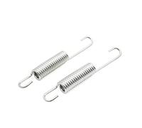 sourcing map 2Pcs Muelles para Caballete Lateral Plateado para Moto Gn125