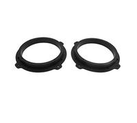 sourcing map 2Pcs Negro 6,5" Adaptador Espaciador Casquillo de Altavoz para Coche IX35 2012