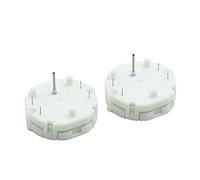 sourcing map 2Pcs X27 589 Indicador De Tablero De Mandos De Motor De Pasos Blanco Universal para Auto