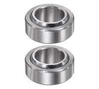 sourcing map 2uds GE20C Esférico Llano Rodamiento 20mmx35mmx16mm Sellado Esférico Radial Bola Rodamiento