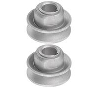 sourcing map 2uds Industrial Coser Máquina Embrague Motor Polea 15mm Interior 45mm Exterior Diámetro Aluminio Eléctrico Transferencia Rueda Polea