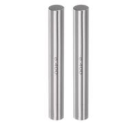 sourcing map 2uds Ir No-Ir Enchufe Medidor 6.4mm Calibre Diámetro 0.001mm Precisión Gcr15 Rodamiento Acero Medición Herramientas Pasador Calibre para Medir Agujero Diámetro y Profundidad