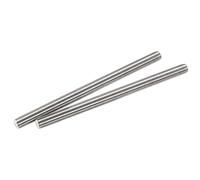 sourcing map 2uds M16 X 250mm Completamente Roscada Varilla 304 Inoxidable Acero Derecha Mano Roscas