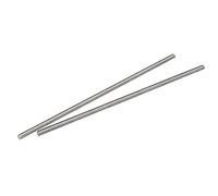 sourcing map 2uds M8 X 250mm Completamente Roscada Varilla 304 Inoxidable Acero Derecha Mano Roscas