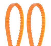 sourcing map 2uds MB Serie Estándar Coser Máquina Correas MB360 Motor Triángulo Trapezoidal Correa con Único Diente para Antigua Antigua Hogar Eléctrica Coser Máquina