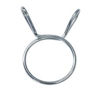 sourcing map 2x Manguera De Desagüe Para Lavadoras Clip De Metal Abrazadera 3cm Dia 5.1cm Ancho